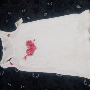Heart tank top jr medium